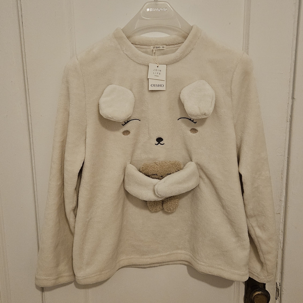 Oshio Kids Cream Pajama Top